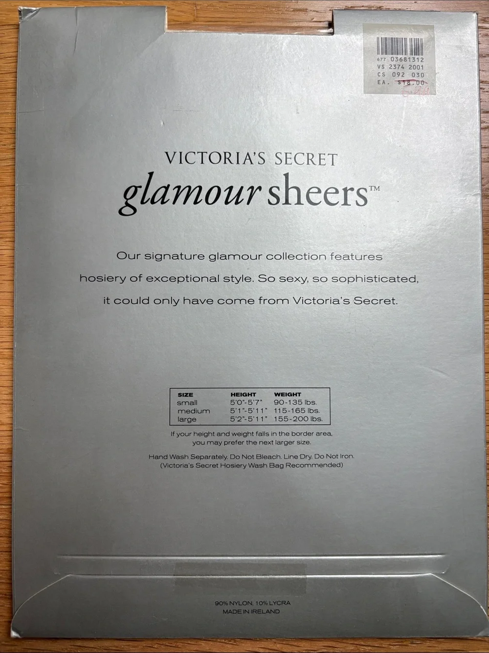 Victoria's Secret Bridal Floral Sheer Pantyhose - Cream